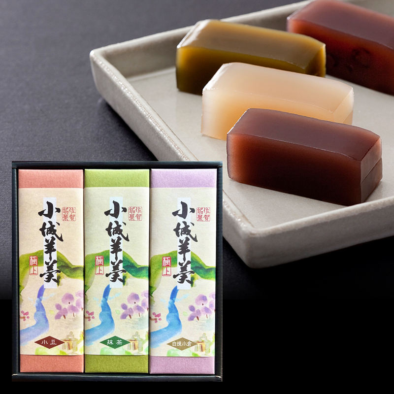 極上本練り羊羹 3本箱詰め　商品画像